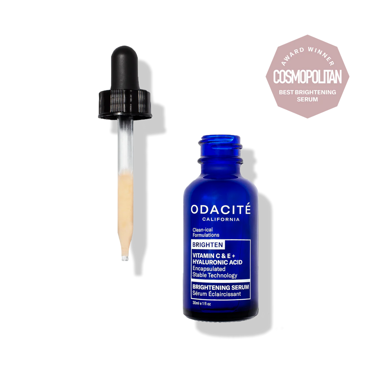 Odacite BRIGHTENING SERUM | VITAMIN C &amp; E + HYALURONIC ACID